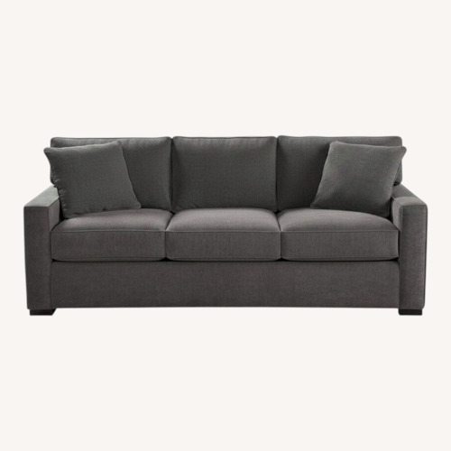 Used Macy's Radley Dark Gray Fabric 3+ Seater Sofa for sale on AptDeco