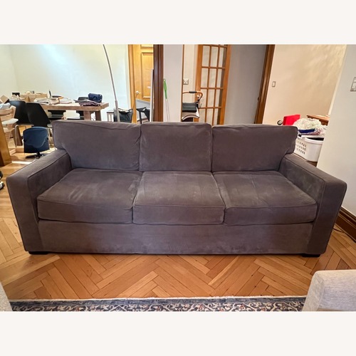 Used Macy's Radley Dark Gray Fabric 3+ Seater Sofa for sale on AptDeco