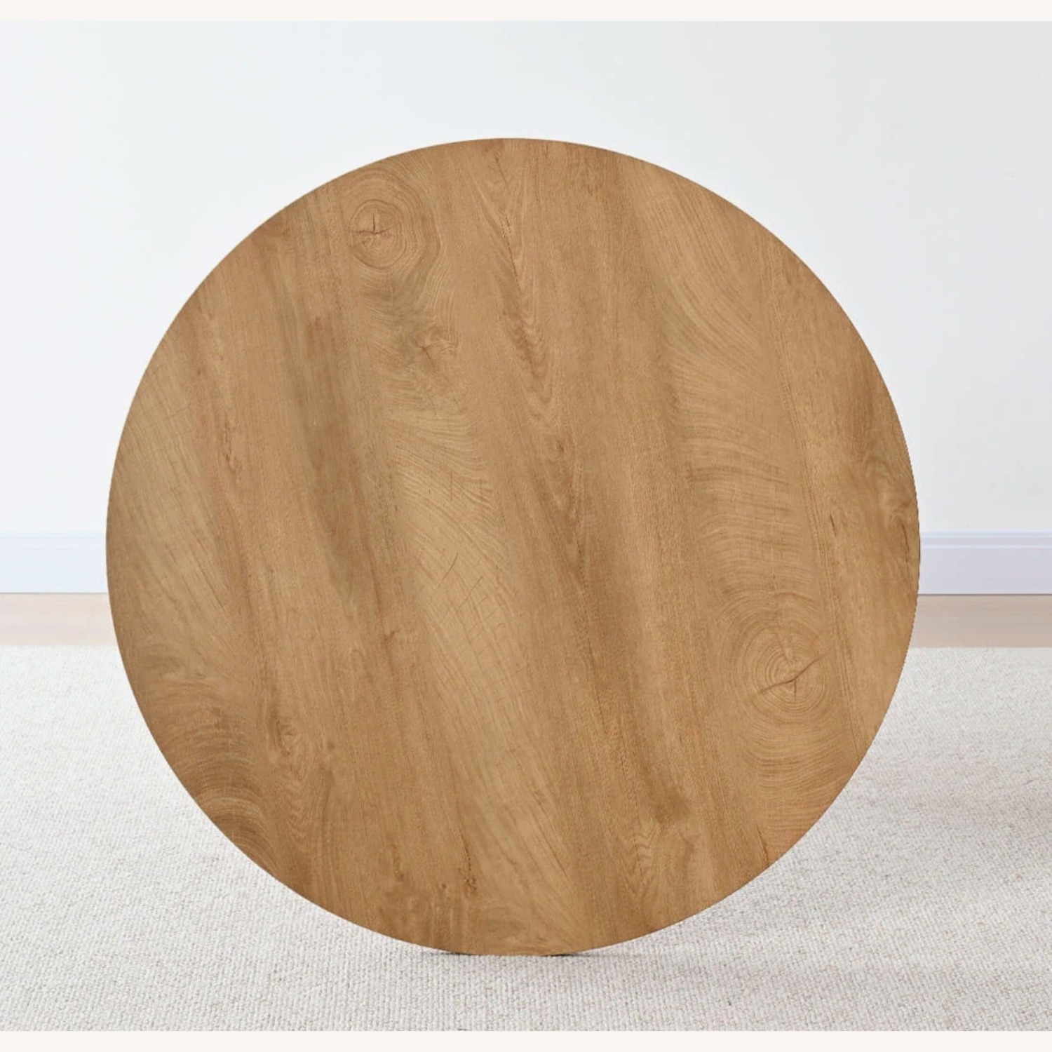 Wayfair 34.5" Round Dining Table W 4 Grey Chairs - image-4
