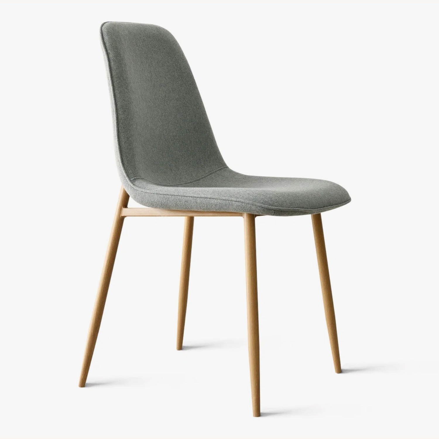Wayfair 34.5" Round Dining Table W 4 Grey Chairs - image-9