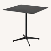 Herman Miller Eames Black Wood Dining Table