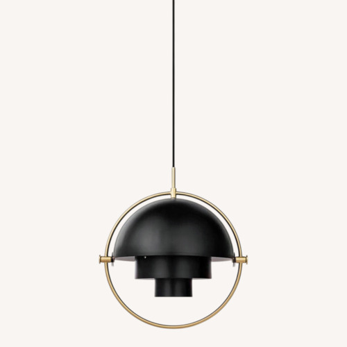 Used Gubi Multi-lite Black Ceiling Pendant for sale on AptDeco