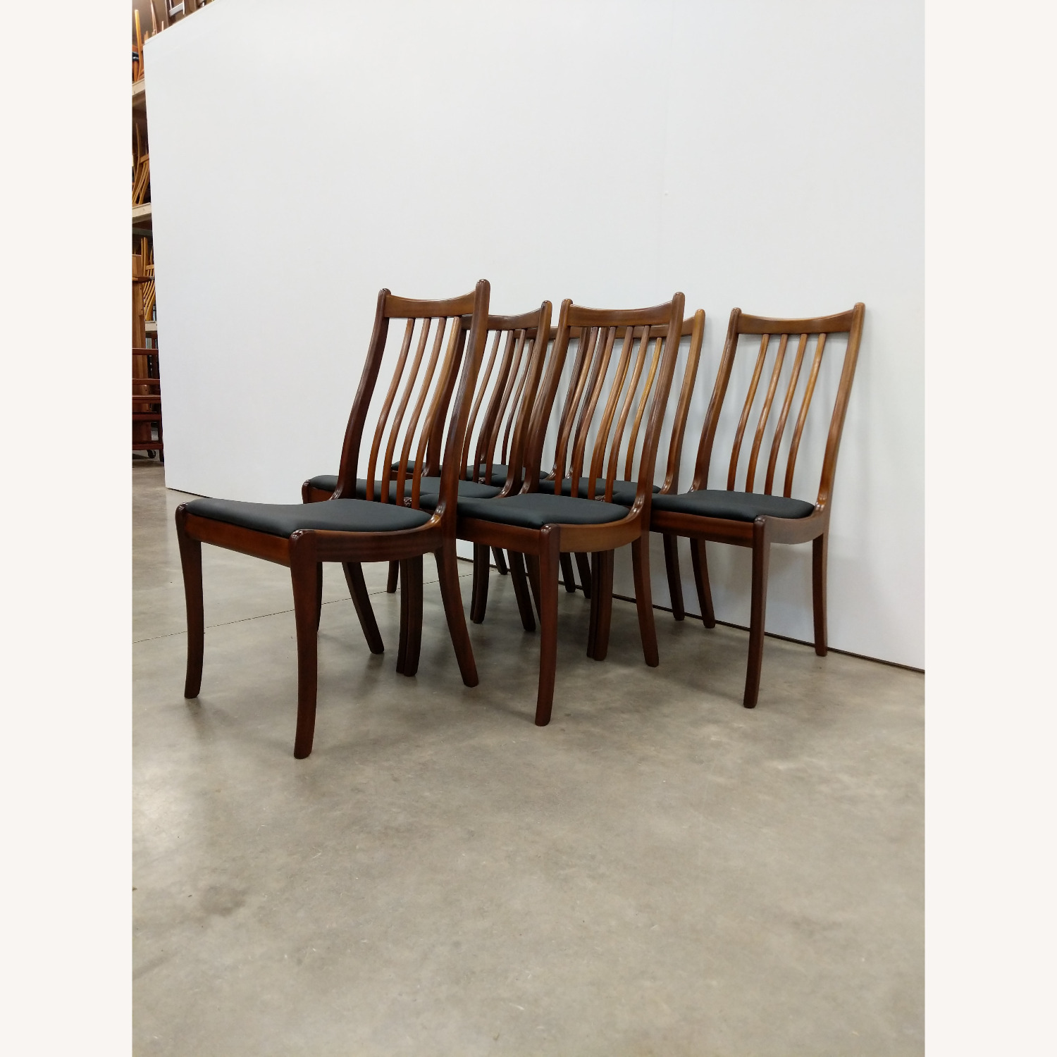 Set of 6 Vintage Mid Century Modern Dining Chairs - image-6