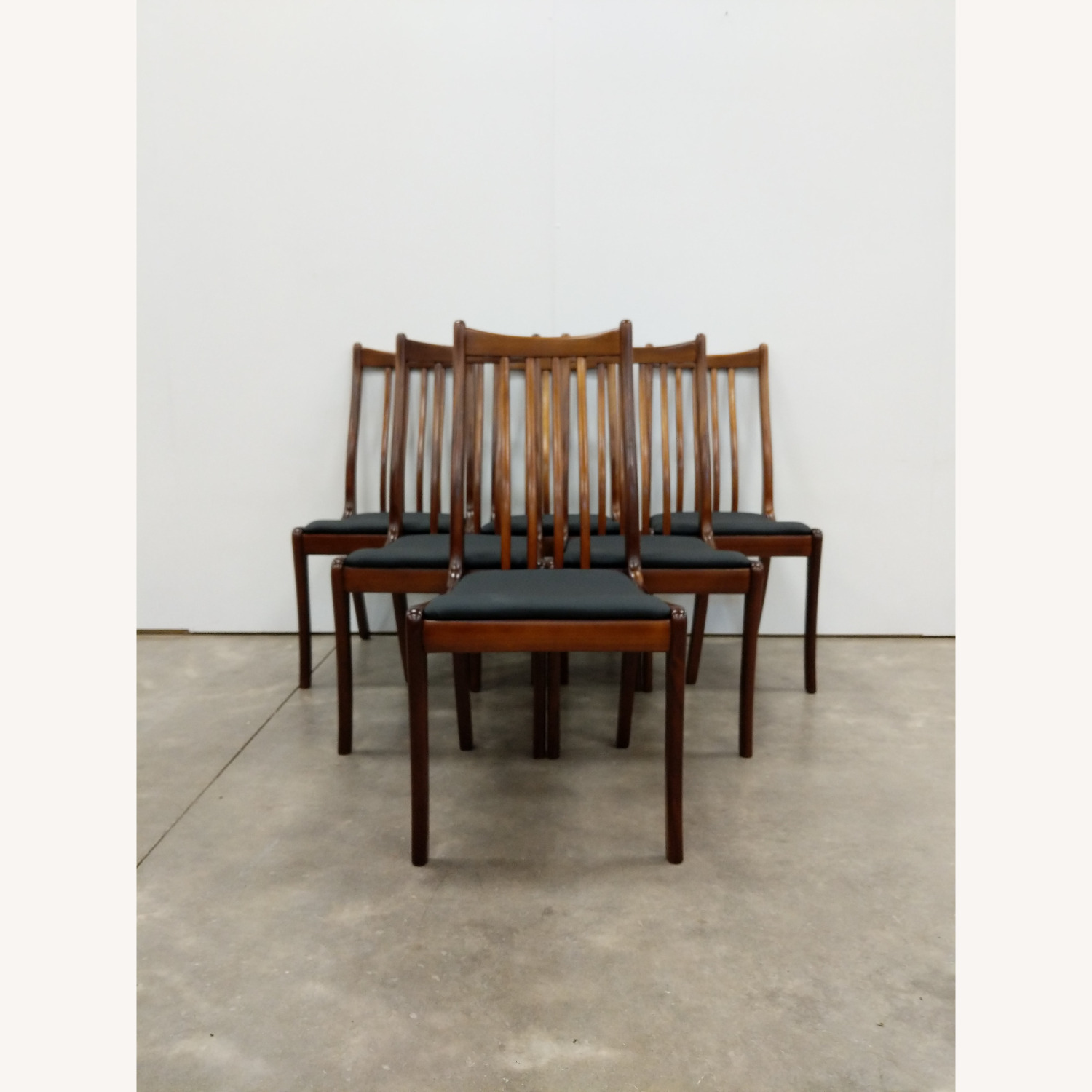 Set of 6 Vintage Mid Century Modern Dining Chairs - image-5