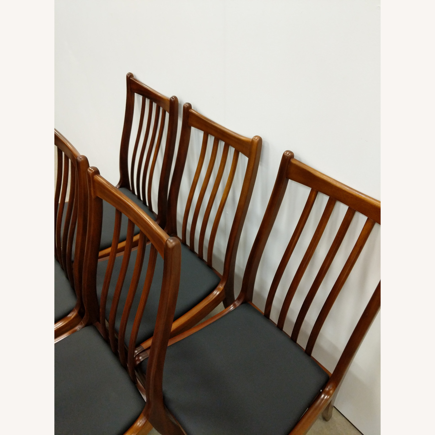 Set of 6 Vintage Mid Century Modern Dining Chairs - image-8