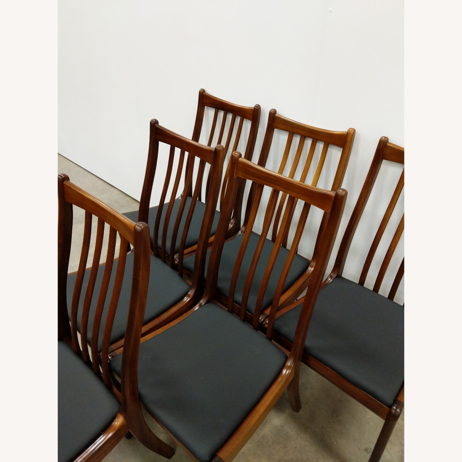 Set of 6 Vintage Mid Century Modern Dining Chairs - image-9