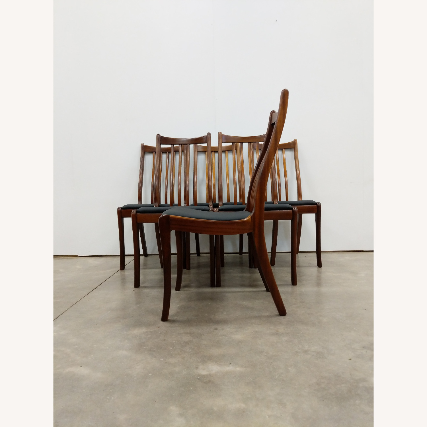 Set of 6 Vintage Mid Century Modern Dining Chairs - image-2
