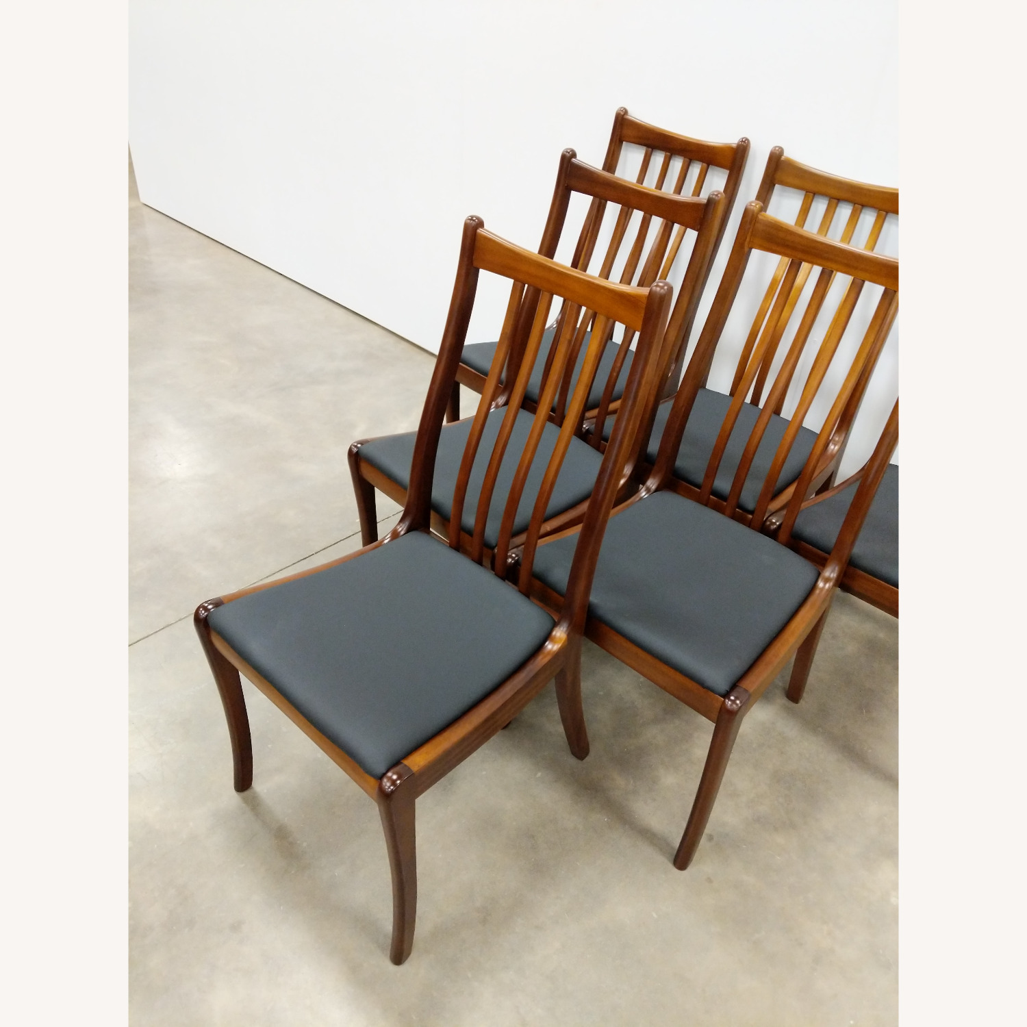 Set of 6 Vintage Mid Century Modern Dining Chairs - image-7