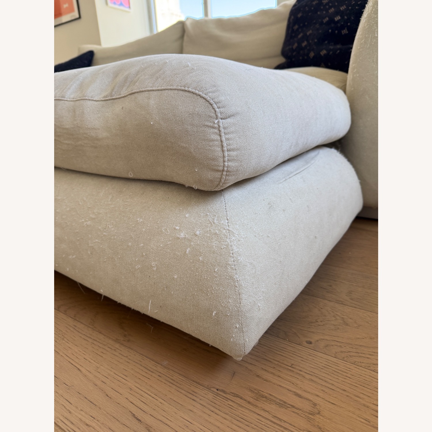 Valyou Furniture Feathers 4 Seater with Ottoman - image-5