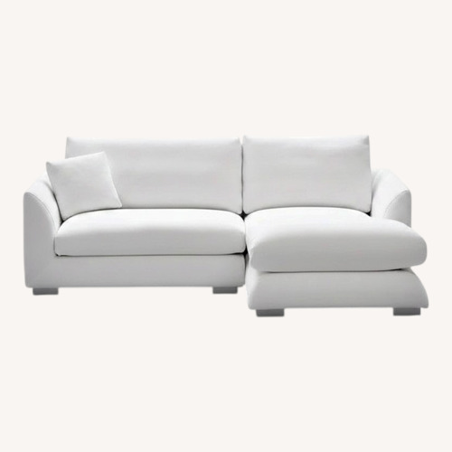Used Valyou Furniture Feathers 4 Seater with Ottoman for sale on AptDeco