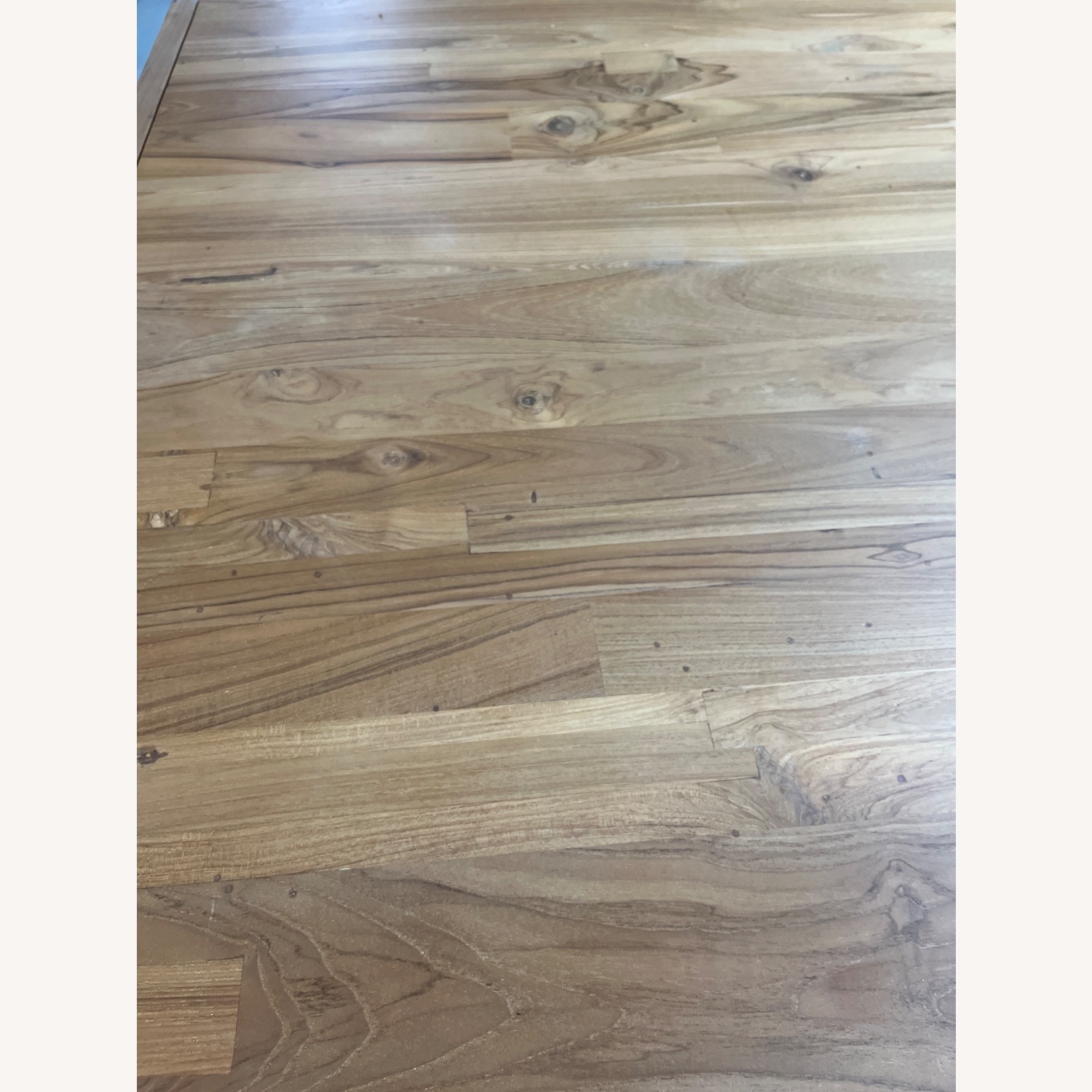 Crate & Barrel Lakin Natural Wood Dining Table - image-3
