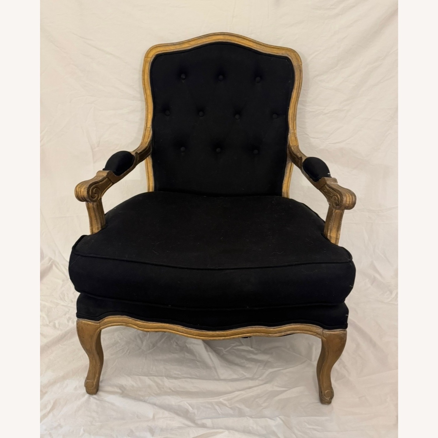Louis XV Style Baroque Armchair - image-1