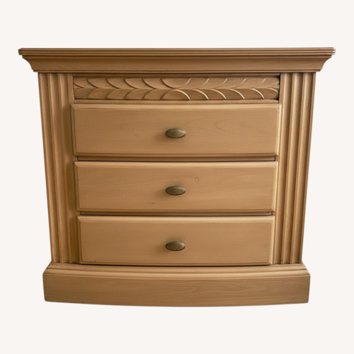 Used Light Brown Wood Dresser for sale on AptDeco