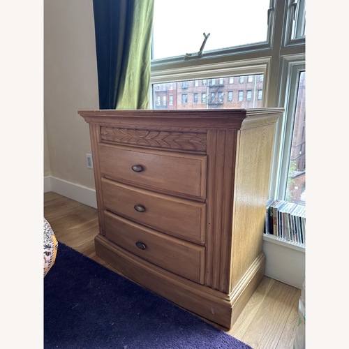 Used Light Brown Wood Dresser for sale on AptDeco