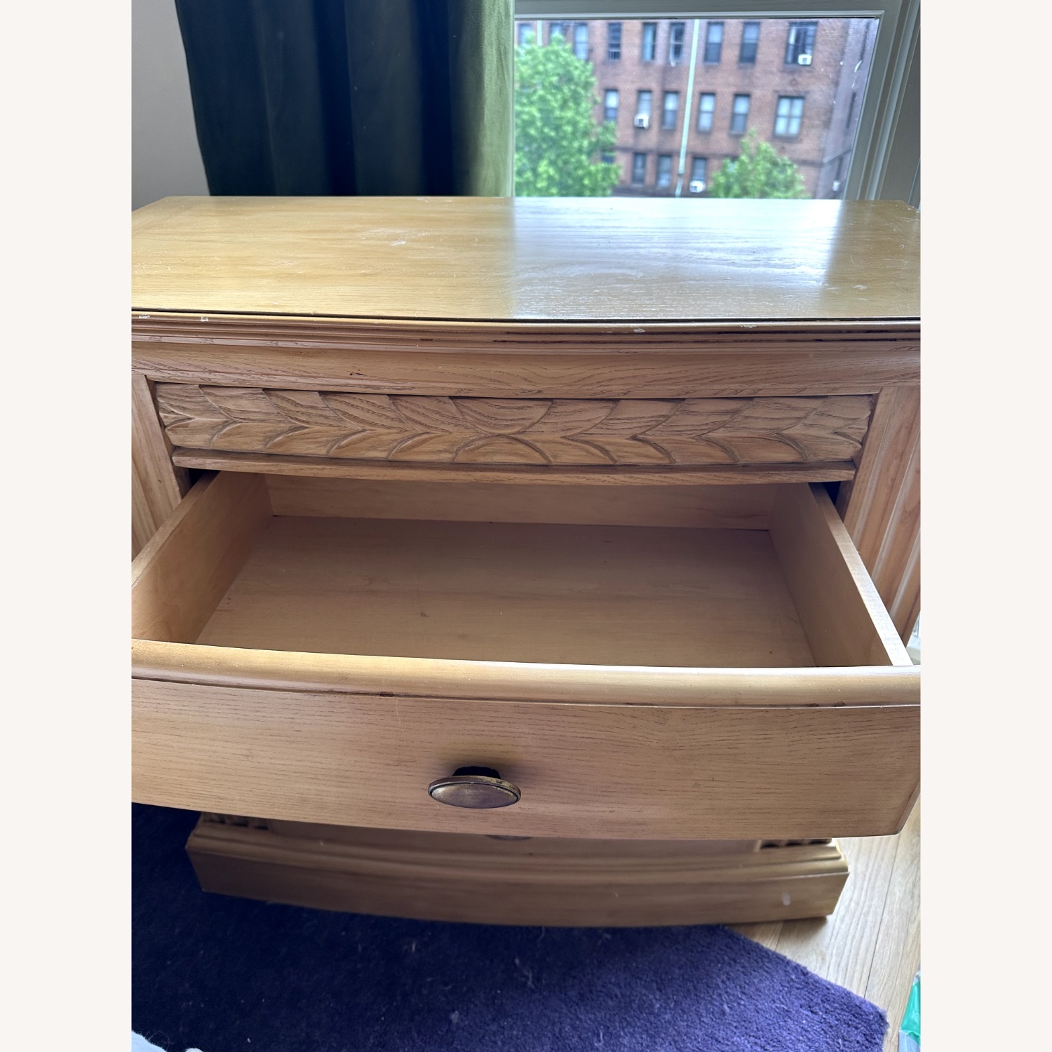 Light Brown Wood Dresser - image-7