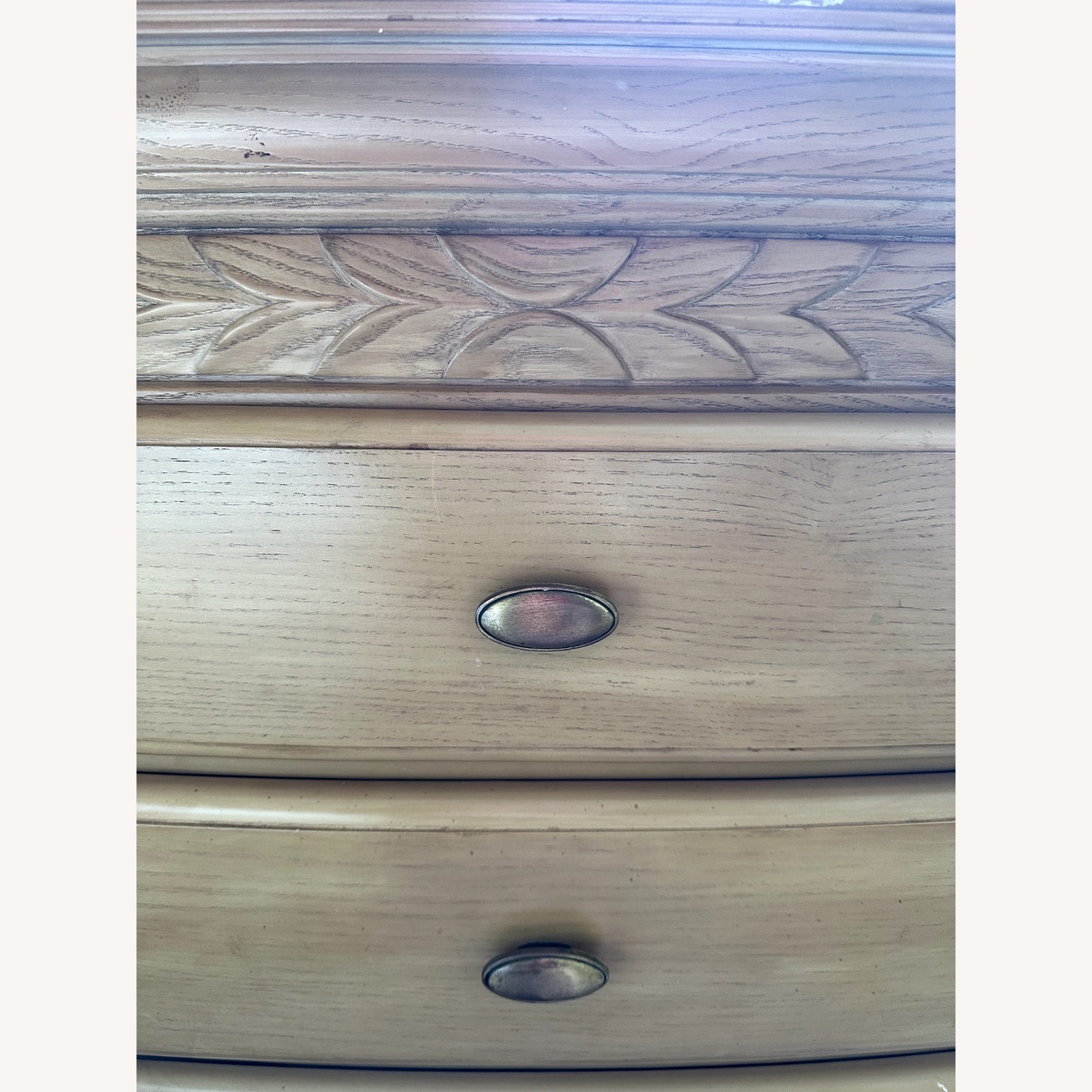 Light Brown Wood Dresser - image-5