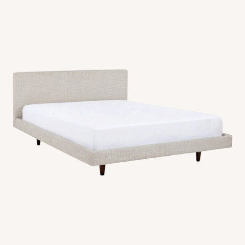 Used Article Tessu Queen Sized Upholstered Bed  for sale on AptDeco