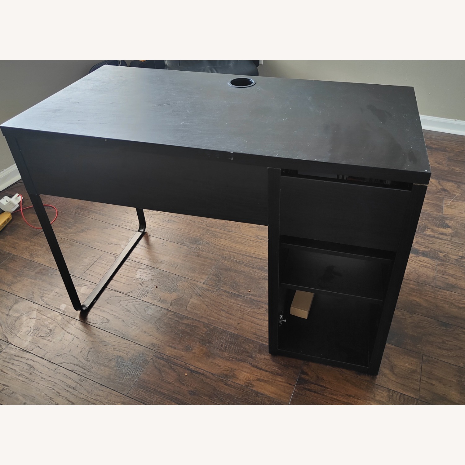 IKEA MICKE Desk (Black-Brown)  - image-2