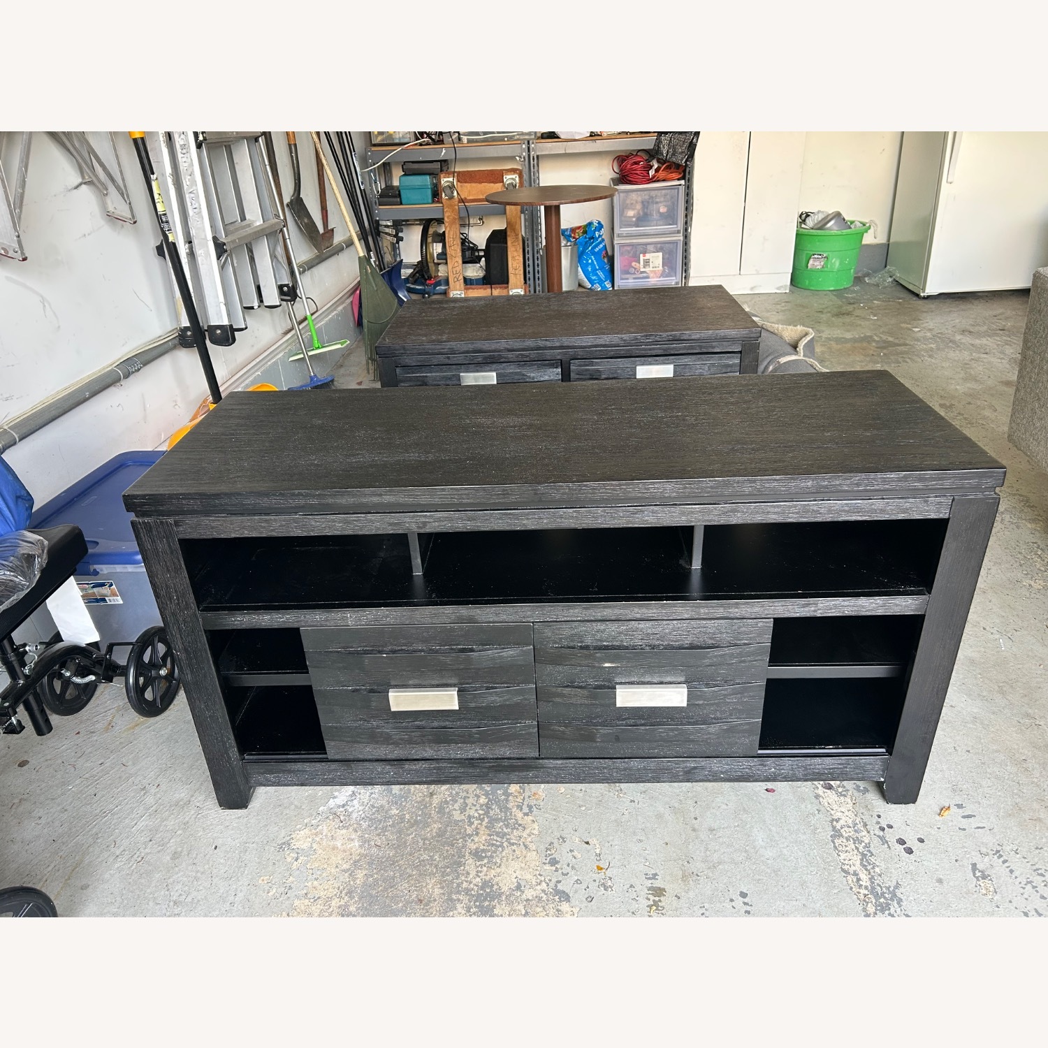Bob's Discount Furniture Elevations Black Media Storage - image-2