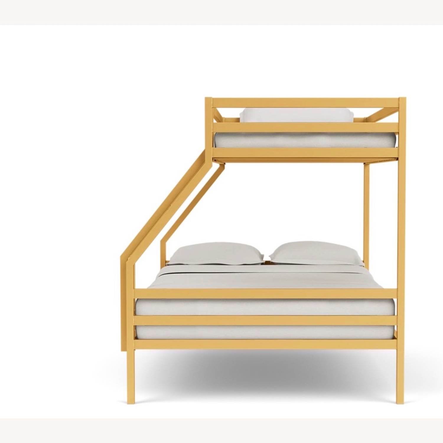 Room & Board Twin Over Full Bunk Bed Gold  - image-3