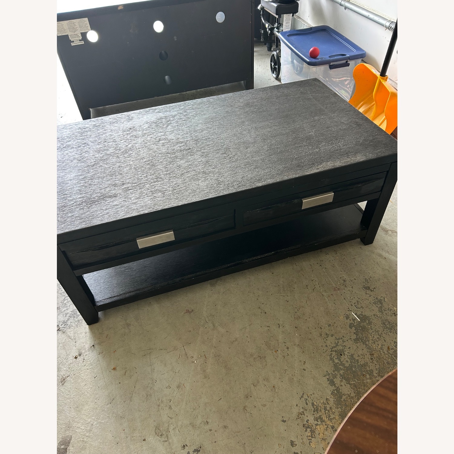 Bob's Discount Furniture Elevations Charcoal Storage Coffee Table - image-2