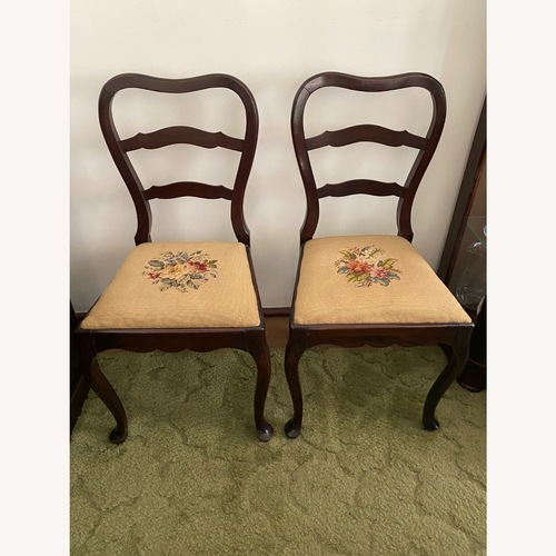 Used Vintage/Antique Natural Wood Accent Chairs for sale on AptDeco