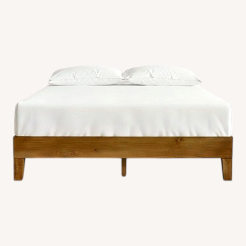 Used Aristia Solid Wood Low Profile Bed for sale on AptDeco