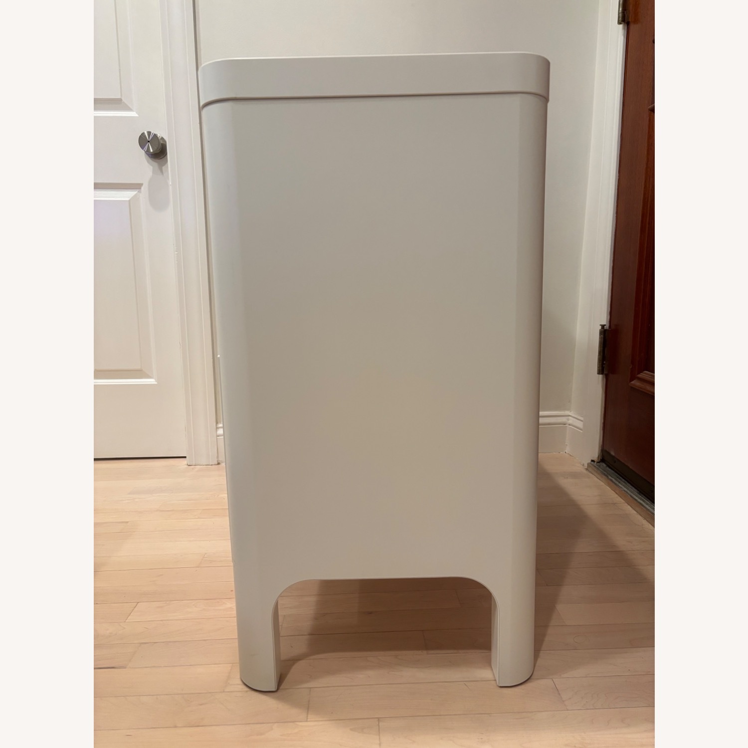 IKEA BUSUNGE White Nightstand - image-3
