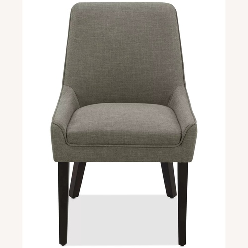 Used Macy's Everly Light Gray Dining Chairs for sale on AptDeco