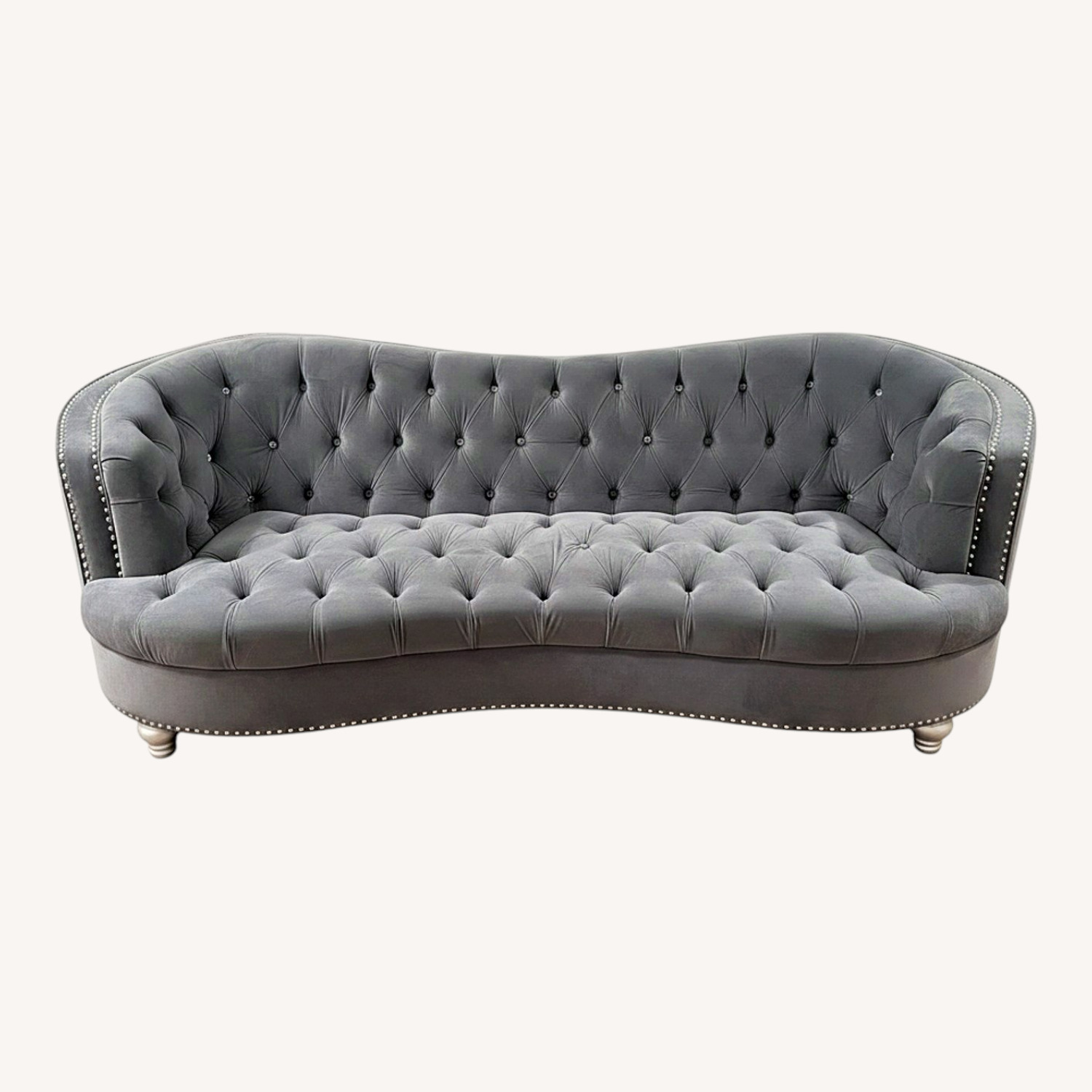 Light Gray 3+ Seater Sofa - image-5