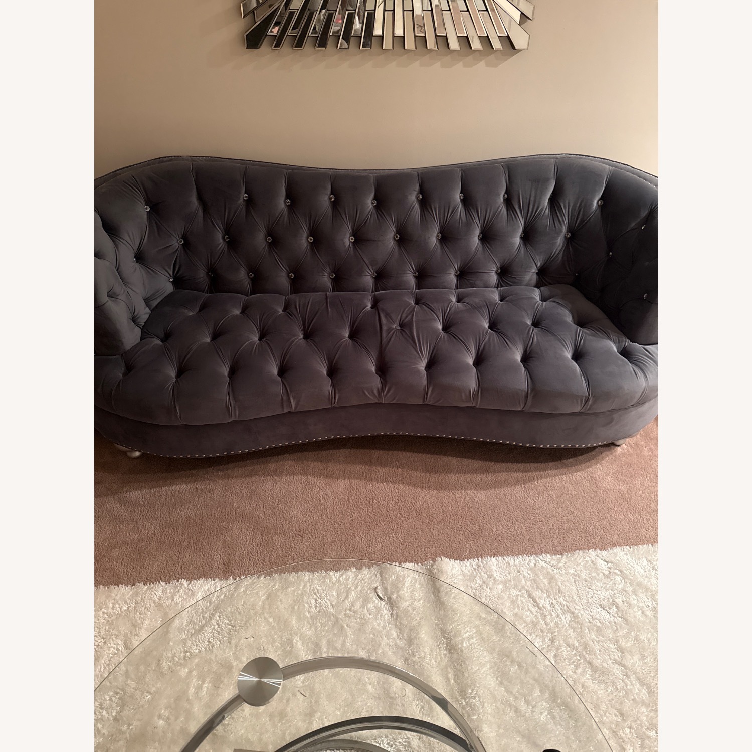 Light Gray 3+ Seater Sofa - image-2