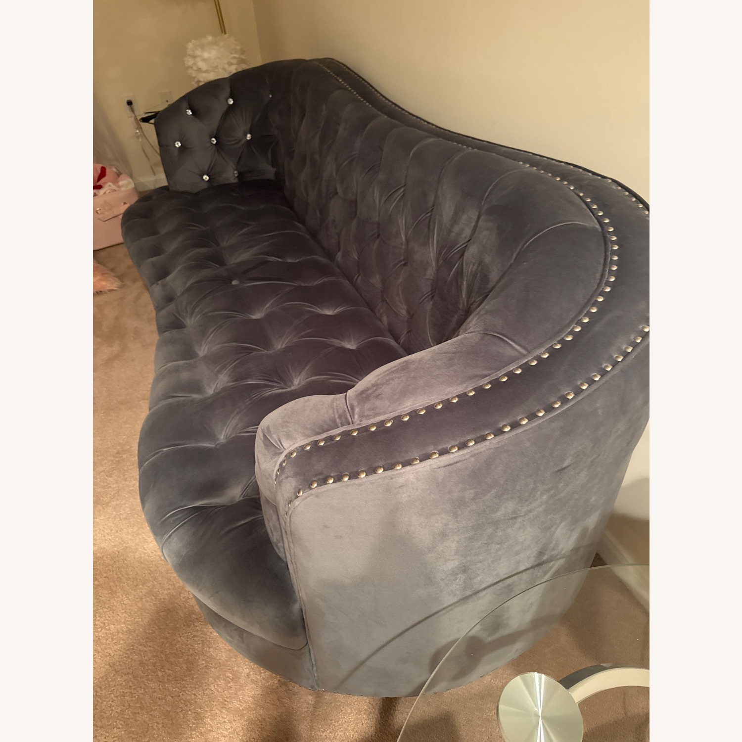 Light Gray 3+ Seater Sofa - image-3