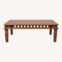 Vintage Indonesian Teak Coffee Table