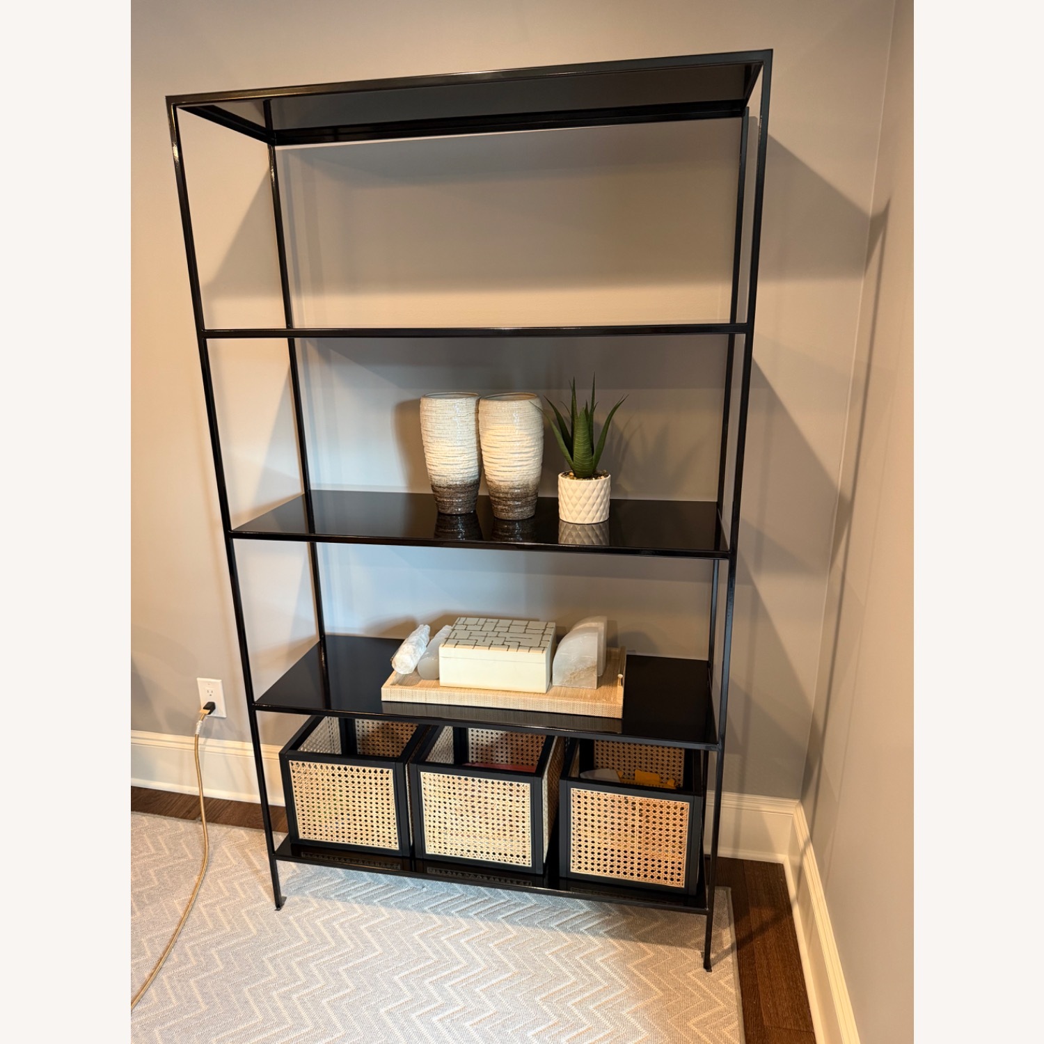 Room & Board Slim Metal Shelves - image-2