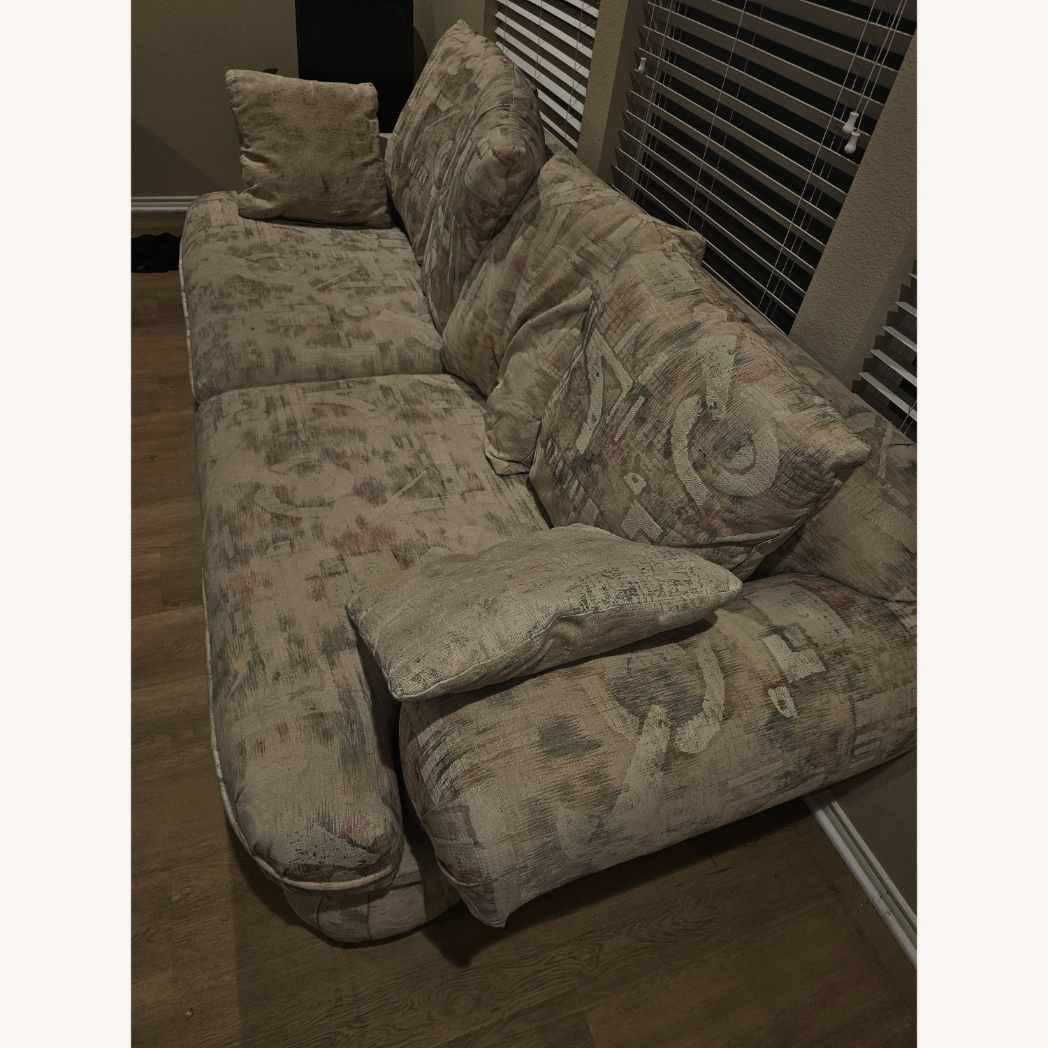 Ashley Furniture Natural Sleeper Sofa - image-3