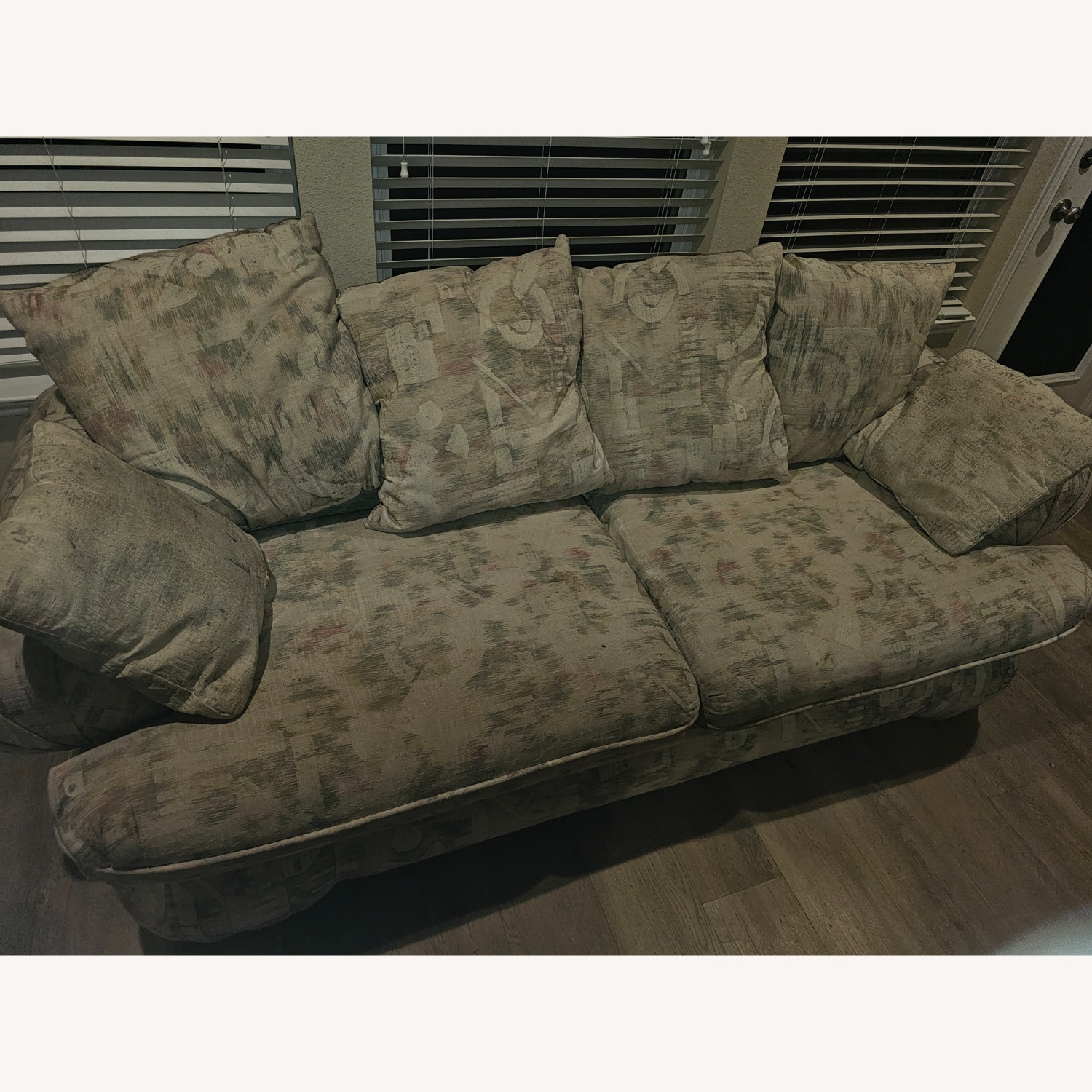 Ashley Furniture Natural Sleeper Sofa - image-2