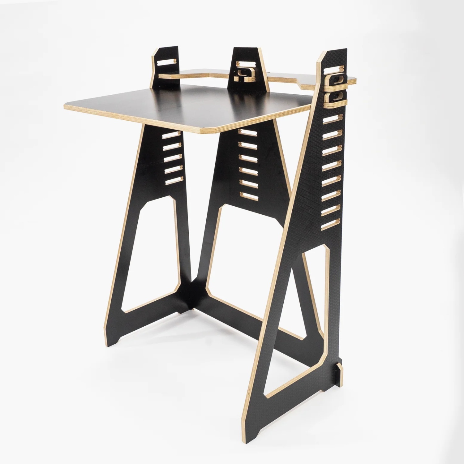 WFH Black Wood Desk - image-9