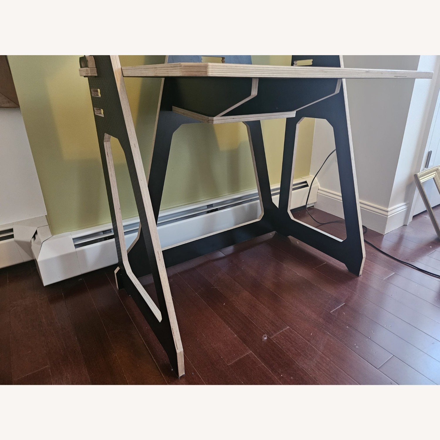 WFH Black Wood Desk - image-3
