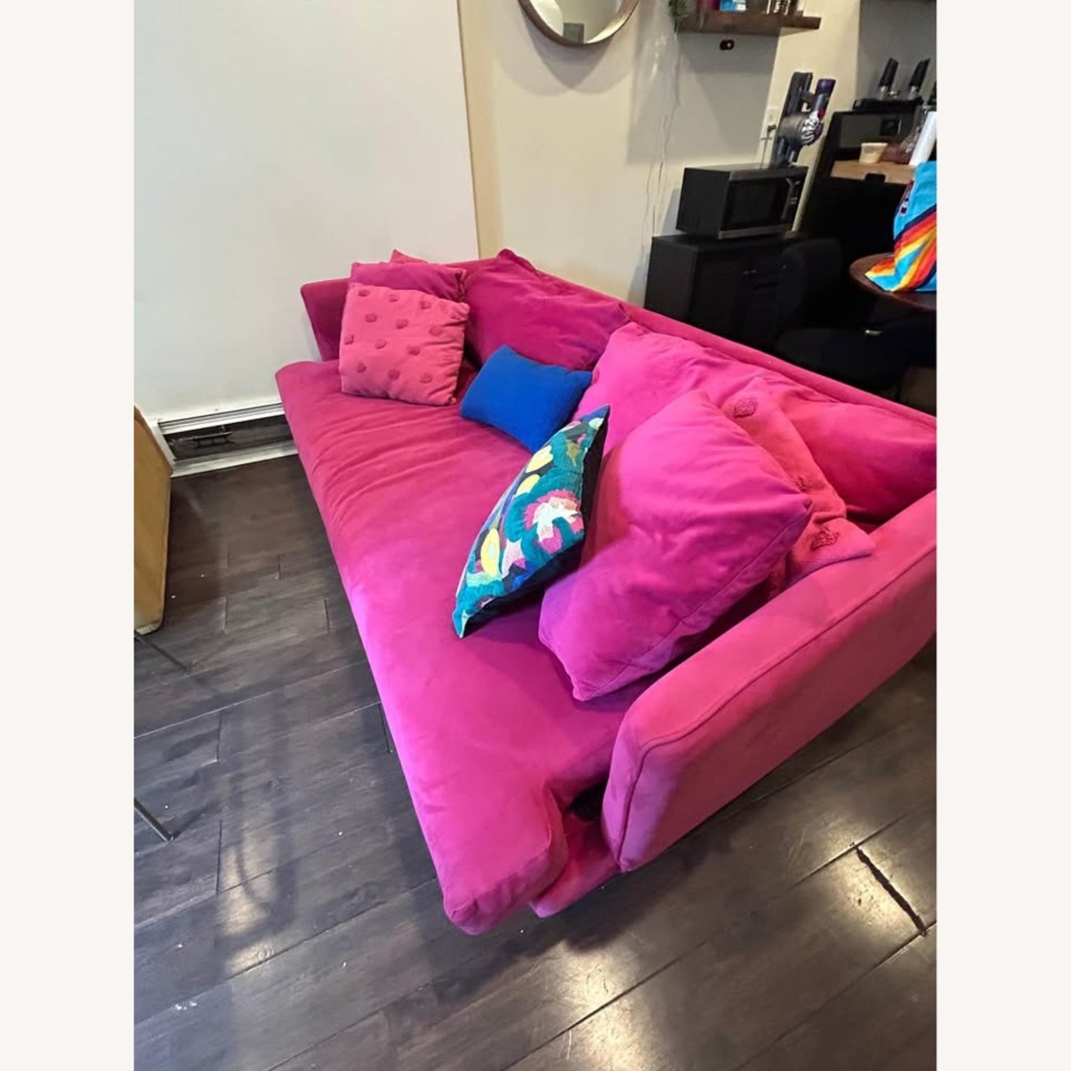 Joybird Lewis Pink 3+ Seater Sofa - image-2