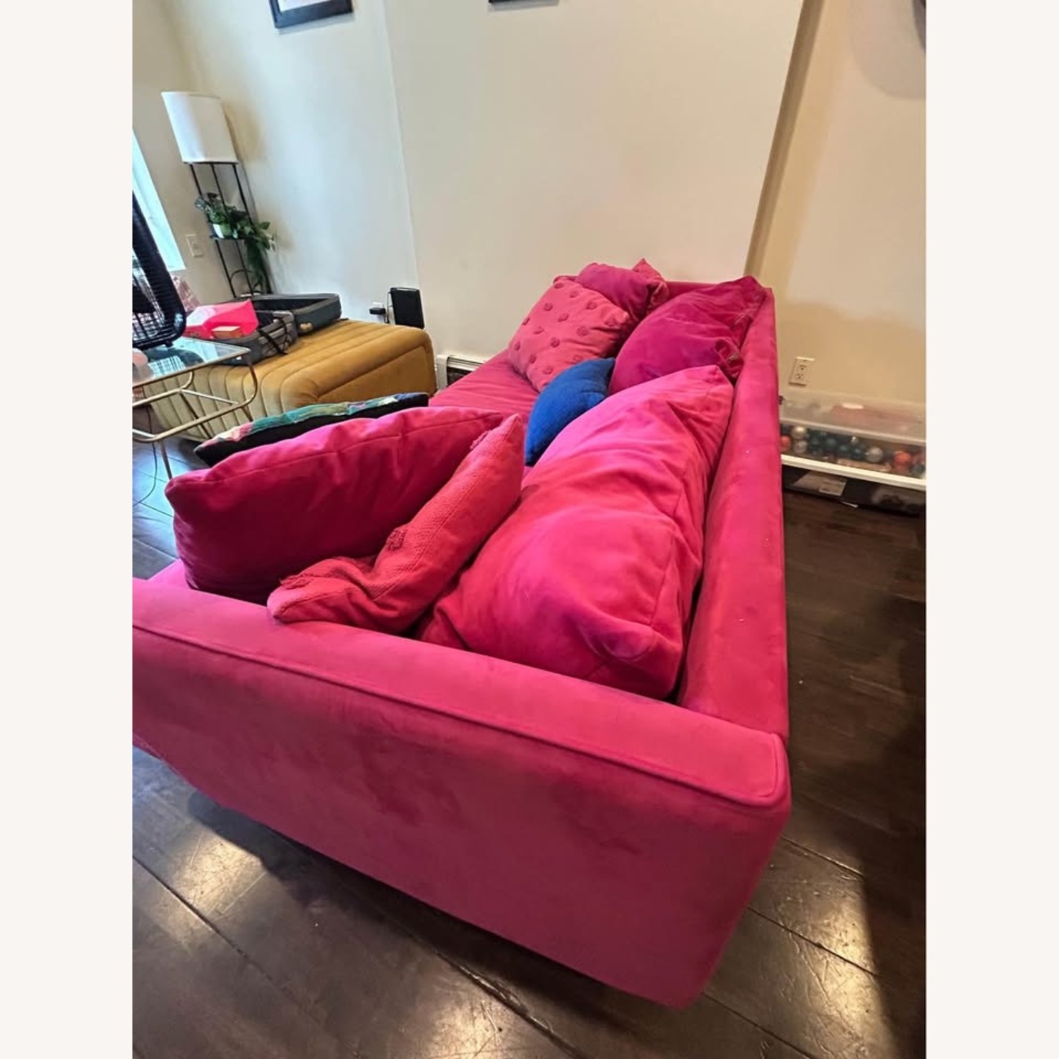 Joybird Lewis Pink 3+ Seater Sofa - image-3