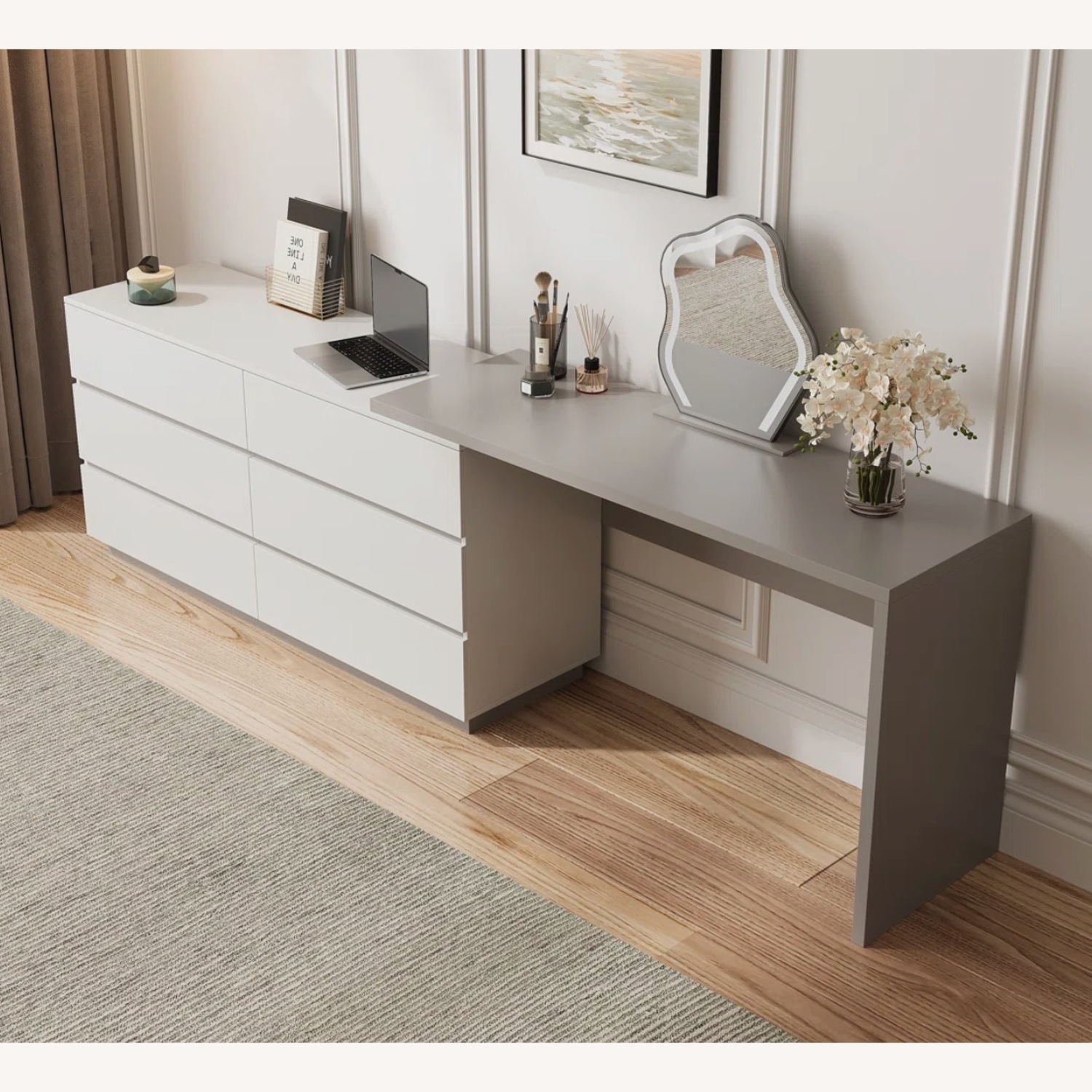 Wayfair Recruls White Dresser - image-3