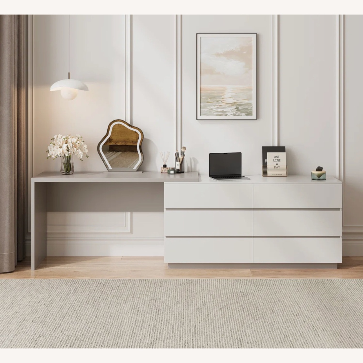 Wayfair Recruls White Dresser - image-1
