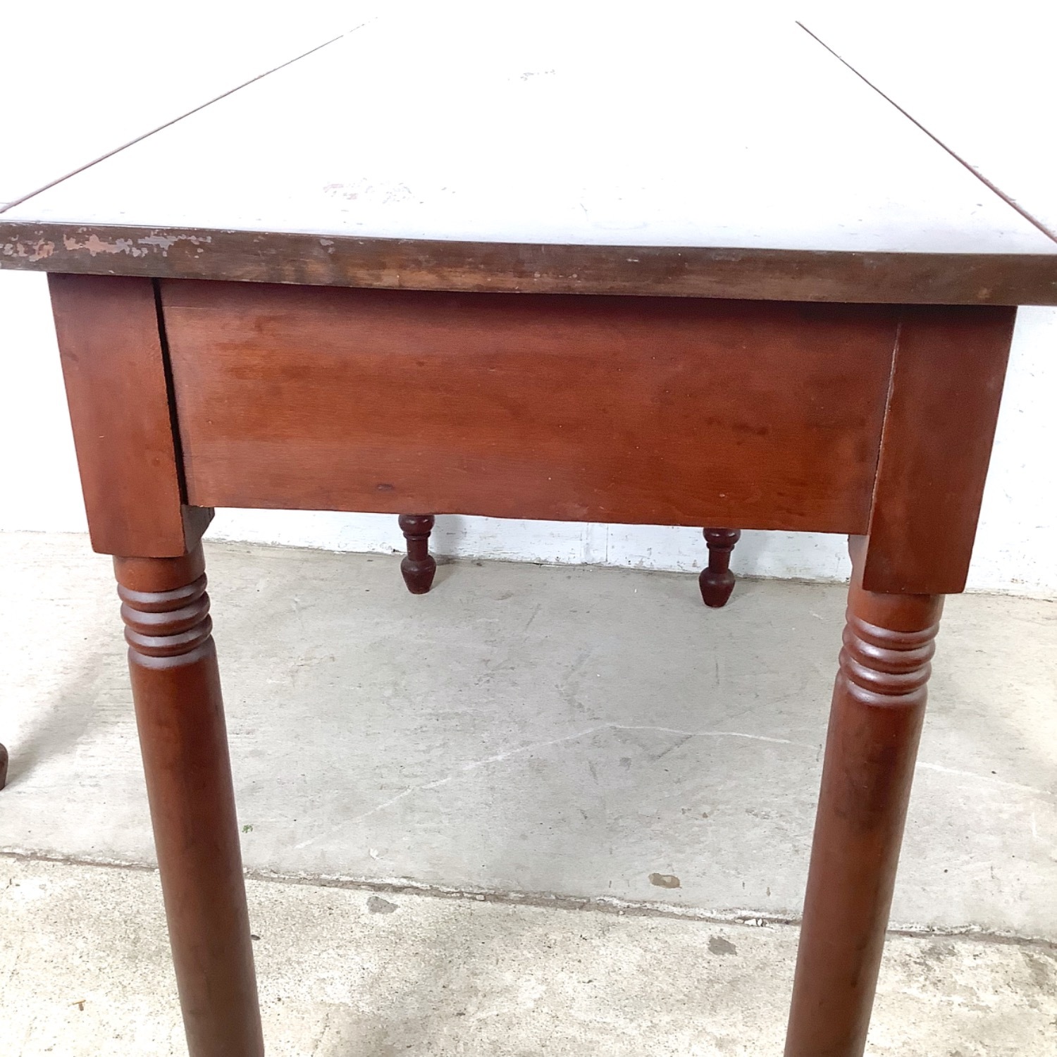 American Empire-Style Walnut Drop-Leaf Table - image-16