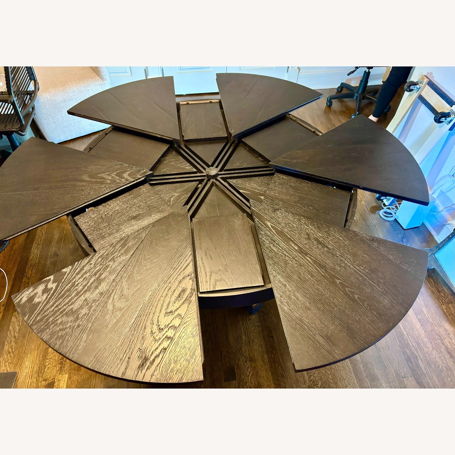 Restoration Hardware Addison Round Extension Table - image-2