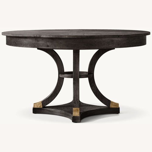 Used Restoration Hardware Addison Round Extension Table for sale on AptDeco