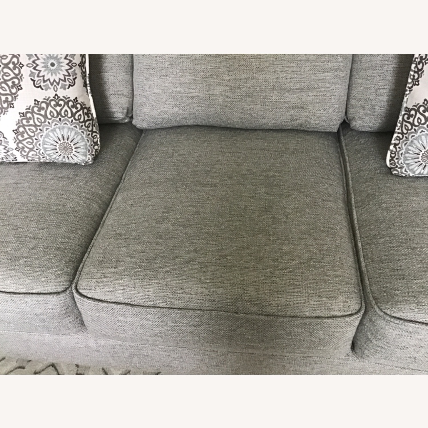 Flexsteel Light Gray 3+ Seater Sofa - image-5