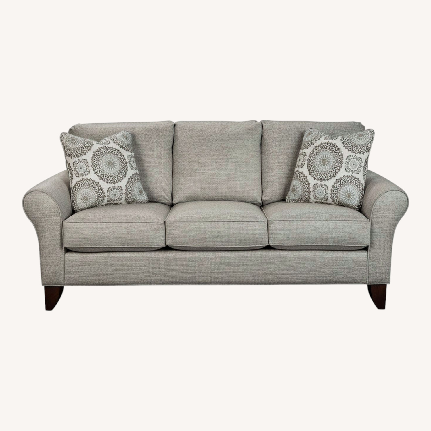 Flexsteel Light Gray 3+ Seater Sofa - image-0