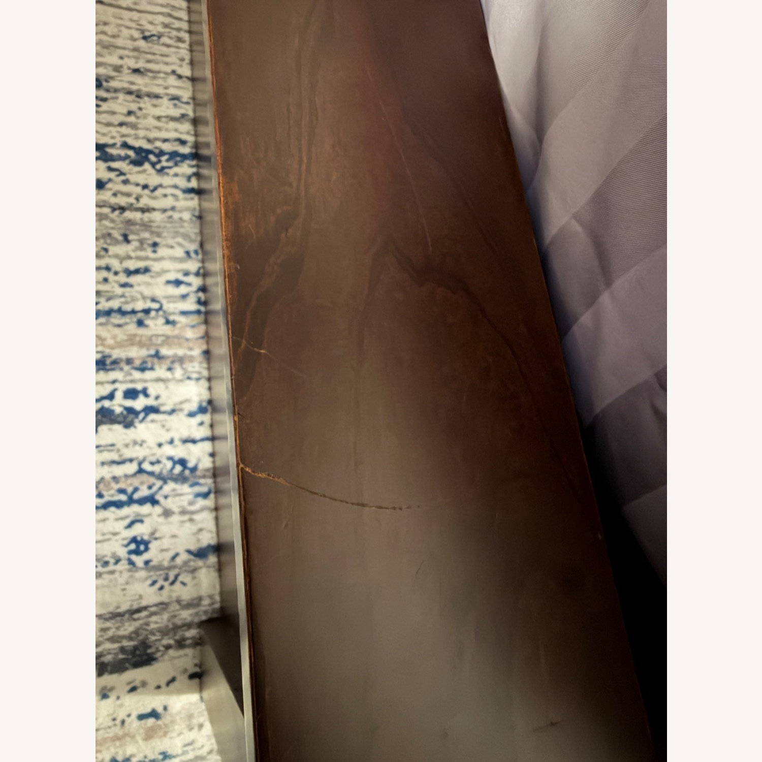 Simply Amish Dark Brown Wood King Bed - image-6