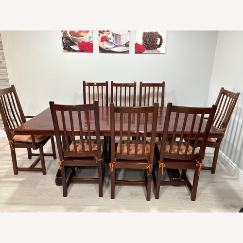 Used Solid Wood Dining Table  for sale on AptDeco