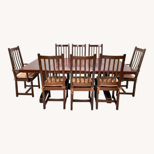Used Solid Wood Dining Table  for sale on AptDeco